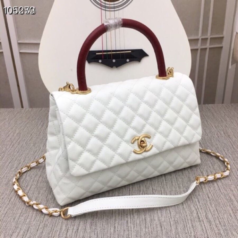 Ch**el top handle bags